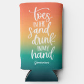 Drank in mijn Hand Mooie Typografie Retro Gradiënt (Voorkant)