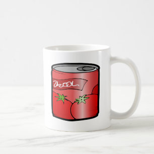 drank kan sap tomaat drinken koffiemok