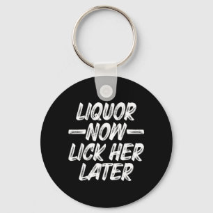 Drank Lik Haar Later Leuk Drinkend Vrijgezellenfee Sleutelhanger
