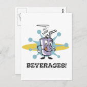 Dranken Briefkaart (Voorkant / Achterkant)