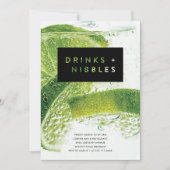 Dranken en hapjes kaart (Voorkant)