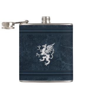 Dranken & Flessen - Stonewash Denim Heupfles