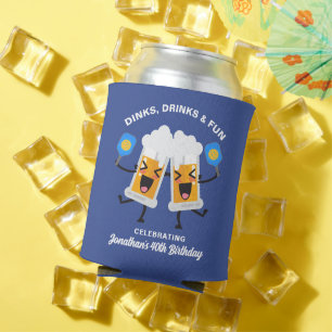 Drankjes & Drinken Funny Cartoon Bier Mokken Pickl Blikjeskoeler