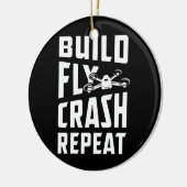 Drankschenken voor mannen met kopermulticopter FPV Keramisch Ornament (Links)