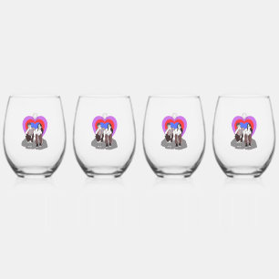 Drankservies Set Wijnglas Zonder Voet