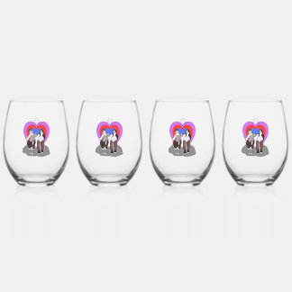 Drankservies Set Wijnglas Zonder Voet