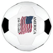 Drapeau 250 ans d'Amérique (Tourné)