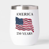 Drapeau 250 Ans d'Amérique (Arrière)