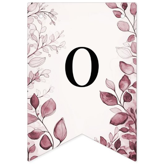 Drapeau à bascule Feuille rouge moderne (Deuxième drapeau)