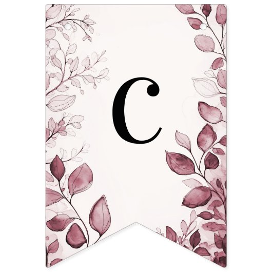 Drapeau à bascule Feuille rouge moderne (Premier drapeau)