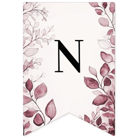 Drapeau à bascule Feuille rouge moderne (Troisième drapeau)