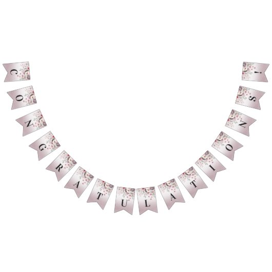 Drapeau à Bunal rose moderne (Tout)