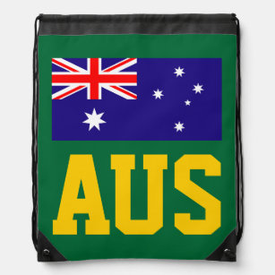 Drapeau à cordes de drapeau australien  sac à dos 