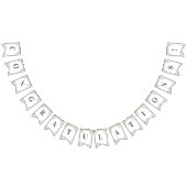 Drapeau à fanions de fleurs roses de printemps de  (Tout)