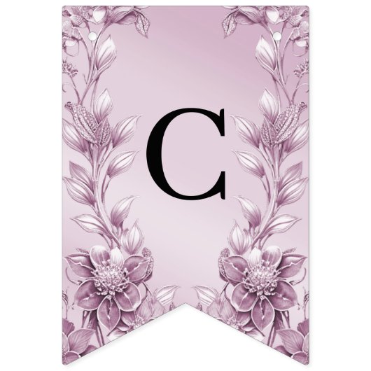 Drapeau à feuillage rose (Premier drapeau)