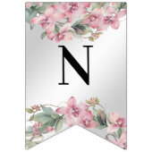 Drapeau à rabattoir rose printanier (Troisième drapeau)