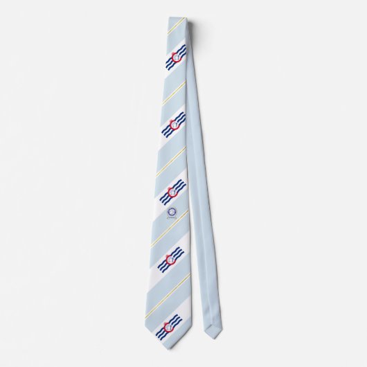 Drapeau à rayures de Cincinnati cravate (Devant)