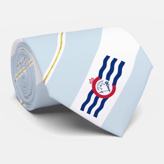 Drapeau à rayures de Cincinnati cravate (Roulé)