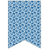 Drapeau à soute blanc et bleu Motif (Premier drapeau)