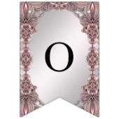 Drapeau à soute ornementale rose (Deuxième drapeau)