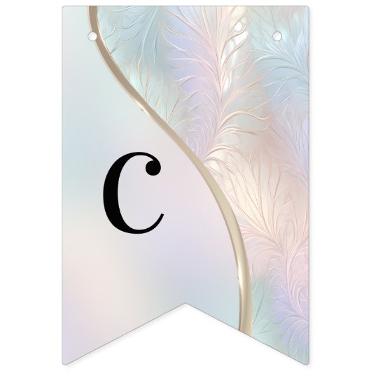 Drapeau Abstrait Iridescente moderne (Premier drapeau)