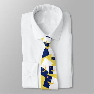 Drapeau Açores Cravate personnalisée