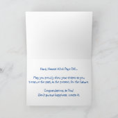 "Drapeau acrylique" Carte de félicitations (Intérieur)