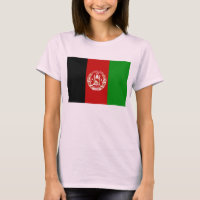 Drapeau Afghanistan x Carte T-shirt