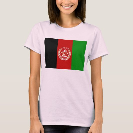 Drapeau Afghanistan x Carte T-shirt (Devant)