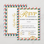 Drapeau Afrique du Sud RSVP (Devant / Derrière)