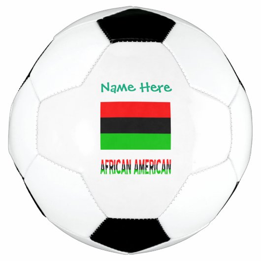 Drapeau Afro-Américain Personnalisé (Devant)