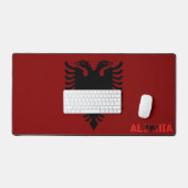 Drapeau albanais (Clavier et souris)