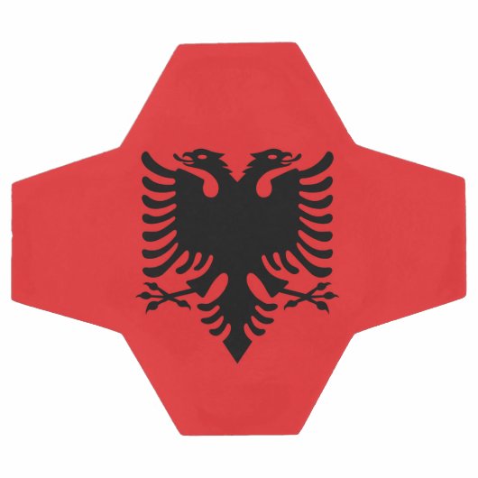 Drapeau Albanie (Plat)