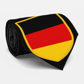 Drapeau Allemagne Cravate personnalisée (Roulé)