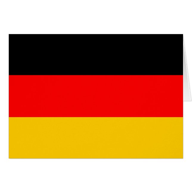 Drapeau allemand (Devant horizontal)