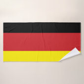Drapeau allemand (Serviette de bain)