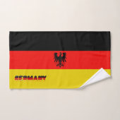 Drapeau allemand (Serviette à main)