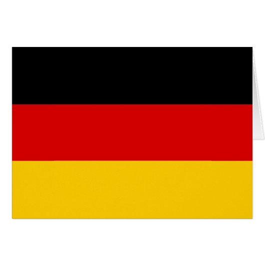 Drapeau allemand (Devant horizontal)