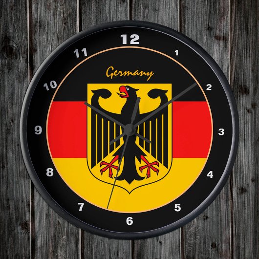 Drapeau allemand, Aigle & Allemagne mode / horloge