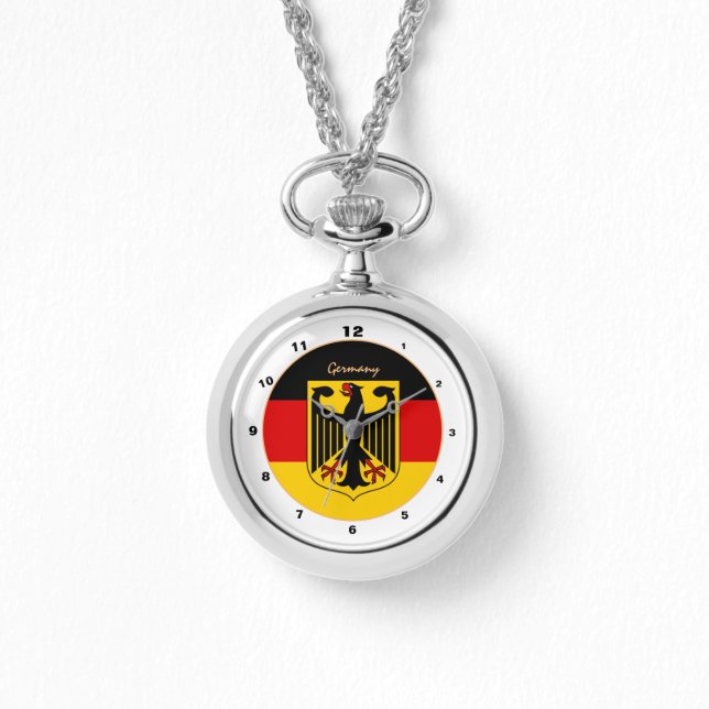 Drapeau allemand, Aigle & Allemagne mode / montre  (Recto)