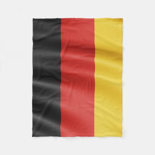 Drapeau allemand couverture polaire (Devant)