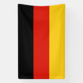 Drapeau allemand panneau de bannière personnalisé  (Verticale)