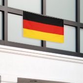 Drapeau allemand panneau de bannière personnalisé  (Bâtiment extérieur)