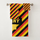 Drapeau allemand personnalisé (En situation)