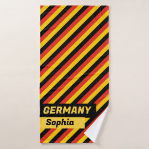 Drapeau allemand personnalisé