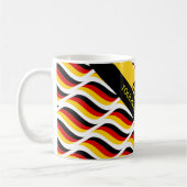 Drapeau allemand personnalisé Mug (Gauche)