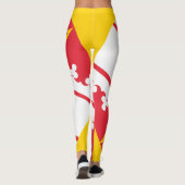 Drapeau alsacien Leggings (Dos)