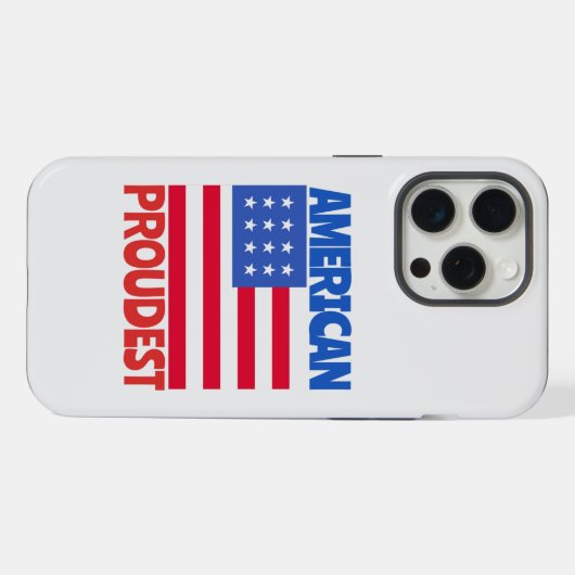 Drapeau américain (Verso Horizontal)