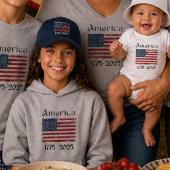 Drapeau Américain 1776 à 2026 États-Unis 250 ans A