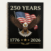 Drapeau américain aigle 250 ans 1776 2026 (Devant)